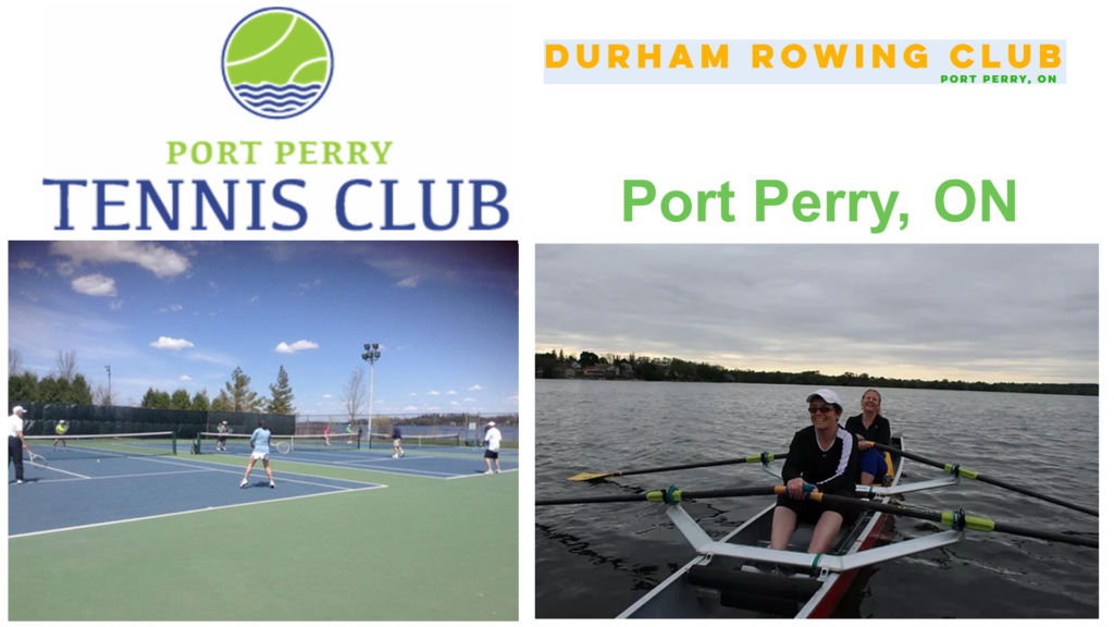 Port Perry rowing and tennis