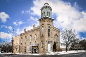 town hall 1873 Port Perry Ontario