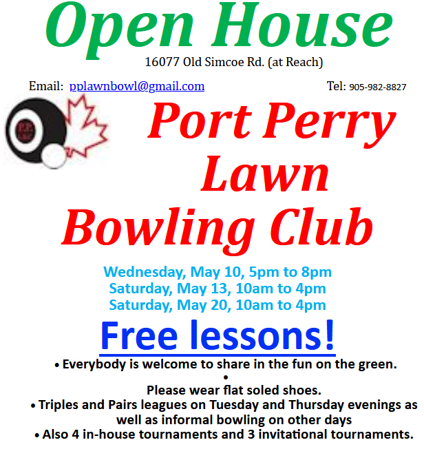 port perry lawn bowling open house 2023